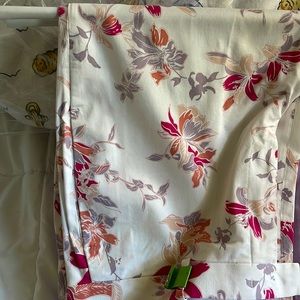 Floral pants (party; elegance; classics)